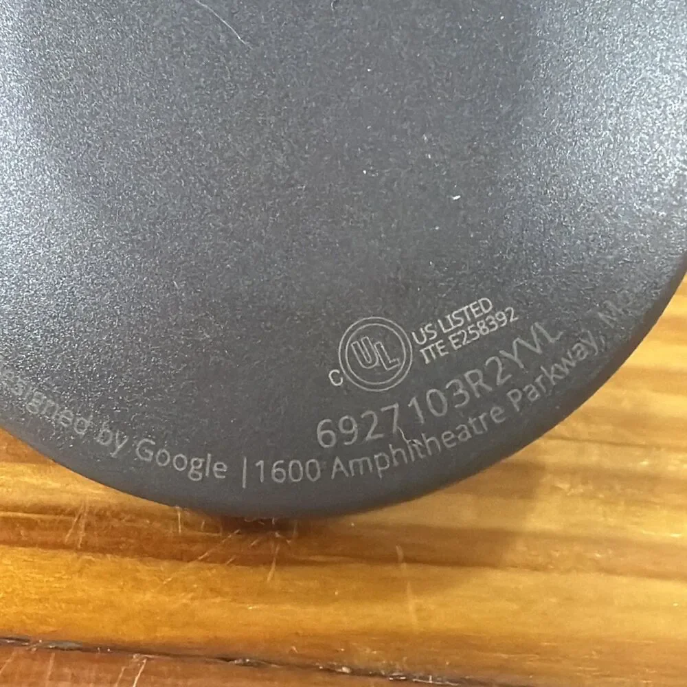 Google Chromecast 2nd Generation 1080p Media Streaming Device - Black (NC2-6A5)